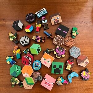 Minecraft Croc Charms/Jibbitz Lot For Crocs